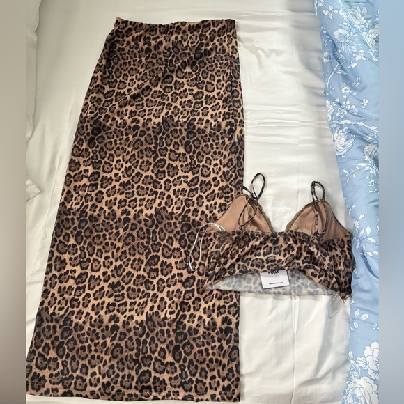 Princess Polly Leopard skirt Set - Picture 7 of 9